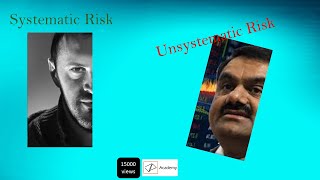 Systematic risk Unsystematic risk Beta Total Risk [upl. by Ailemap]