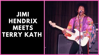 Jimi Hendrix Meets Terry Kath amp Talks About Recording with Chicago [upl. by Alhahs]