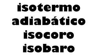 APLICACIONES DEL PRIMER PRINCIPIO DE LA TERMODINAMICA  Termodinámica [upl. by Roel]