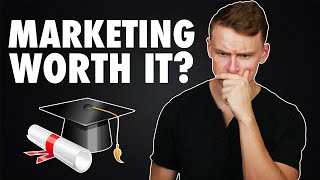 Is a MARKETING DEGREE worth it [upl. by Viquelia582]