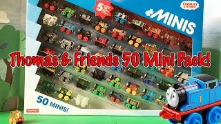 Thomas amp Friends 50 Minis Pack  Unboxing [upl. by Naleag]