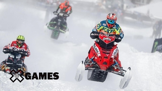 Petter Narsa wins Snowmobile SnoCross gold [upl. by Weatherby]