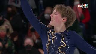 Ilia Malinin 2022 US Nationals FS [upl. by Atinomar]