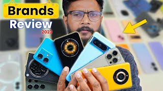 All Smartphone Brands Review in India  2023 Reality [upl. by Rolando]