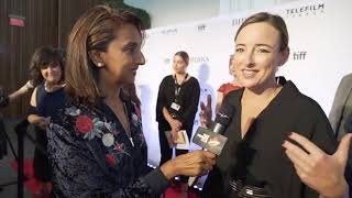 Pascale Bussières TIFF18 [upl. by Gilder]