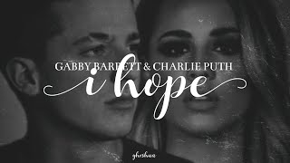 gabby barrett amp charlie puth  i hope lyrics [upl. by Harden695]