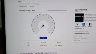 ATampT Fiber Internet 1Gbps1000Mbps Speed Test Miami FL [upl. by Idnal]