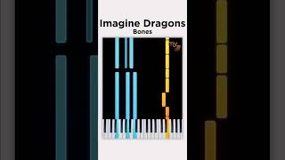 Bones Imagine Dragons  Piano Tutorial [upl. by Thorne]