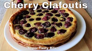 How to Make Cherry Clafoutis  Baked French Desserts [upl. by Etnor]