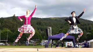 The Highland Fling Scottish traditional dance performed at Kenmore Highland Games July 2019 [upl. by Kruse518]