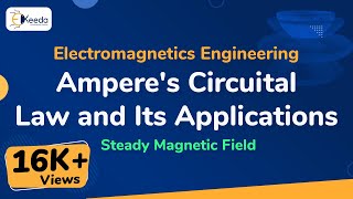 Amperes Circuital Law and Its Applications  Steady Magnetic Field  Electromagnetic Engineering [upl. by Biddle]