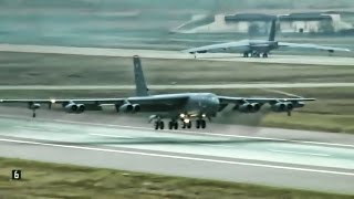 B52H MITO Scramble • One Piece Of The US Nuclear Threat [upl. by Neelik]