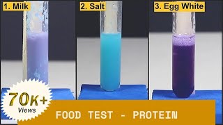 Food Test  Protein  ThinkTac [upl. by Alleuqram]