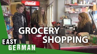 Grocery shopping in German  Super Easy German 33 [upl. by Arlynne]