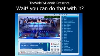 Using and installing a USB DVB T Receiver  TheVidsByDennis [upl. by Abell]