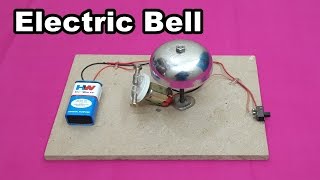 How to Make a Simple Electric Bell at Home  Easy Tutorials [upl. by Lavena]