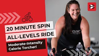 Free 20 Minute Spinning Workout  Spin to Begin Beginner Spin Class [upl. by Jillie]