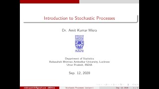 Introduction to Stochastic Processes [upl. by Beret]