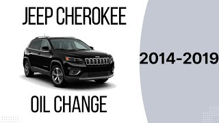 2019 Jeep Cherokee Oil Change  24L [upl. by Ykcir604]