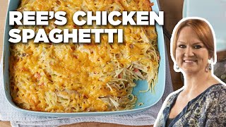 How to Make Rees Chicken Spaghetti  Food Network [upl. by Ellon220]