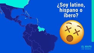 DIFERENCIA entre LATINOAMÉRICA HISPANOAMÉRICA e IBEROAMÉRICA Imparcialmente👍  El Mapa de Sebas [upl. by Yolanthe]