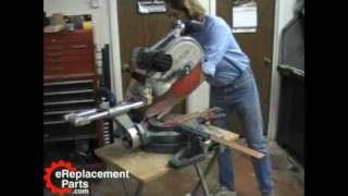 Bosch 4412 amp 5412 Miter Saw Adjustments [upl. by Paulette654]