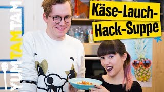 KäseHackLauchSuppe  mit BaconTopping  yumtamtam [upl. by Ydac]