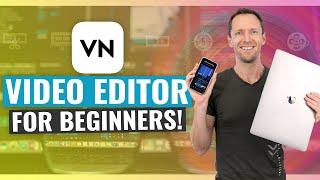 VN Video Editor  COMPLETE Tutorial for Beginners iPhone Android amp Mac [upl. by Vedis]