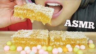 ASMR HONEYCOMB  POP ROCKS SOFT STICKY CRACKLING POPPING EATING SOUNDS NO TALKING  SASASMR [upl. by Ainosal]