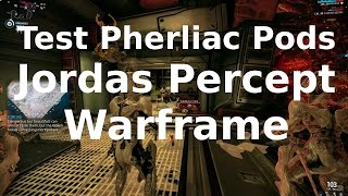 Test the Pherliac Pods on Infested The Jordas Precept Atlas Warframe [upl. by Aihsad]