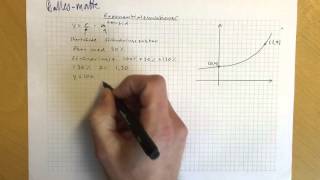 Dalles matte  Exponentialfunktioner [upl. by Hajan]