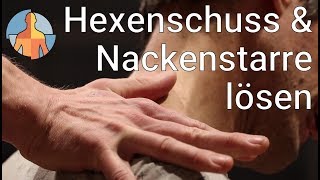 Übungen Wie umgehen mit Hexenschuss amp Nackenstarre [upl. by Liebowitz348]