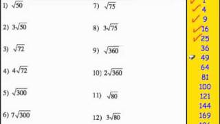 Simplifying surds [upl. by Geehan]