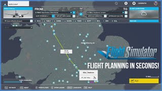 ✈ How Do You Create Flight Plans in Microsoft Flight Simulator 2020 ✈ [upl. by Ahsauqram]