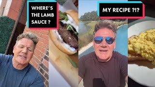 Gordon Ramsay reacts to bad TikTok cooking [upl. by Benedick]