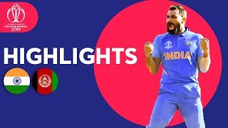 Afghanistan SO Close To Upset  India v Afghanistan  Match Highlights  ICC Cricket World Cup 2019 [upl. by Aicre]