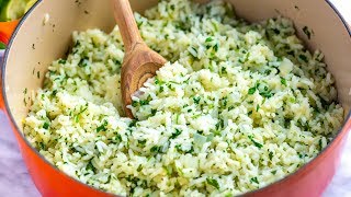 Perfect Cilantro Lime Rice Recipe [upl. by Embry]