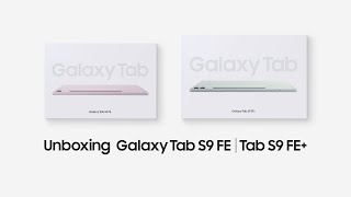 Galaxy Tab S9 FE  FE Official Unboxing  Samsung [upl. by Dlanger250]