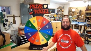 How To Make A Prize Wheel Prize Spinner [upl. by Herrod]