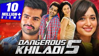 Dangerous Khiladi 5 HD  Ram Pothineni Hindi Dubbed Full Movie  Tamannaah Bhatia [upl. by Ruon]