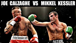 JOE CALZAGHE VS MIKKEL KESSLER HIGHLIGHTS [upl. by Ahseihs]