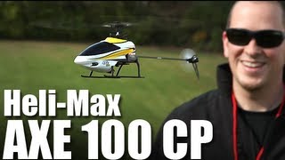 Flite Test  HeliMax AXE 100 CP  REVIEW [upl. by Anak109]