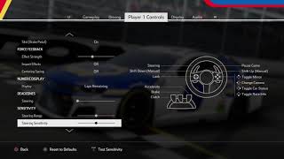 NASCAR Heat 5  Controller and Wheel Settings [upl. by Ardnuassak]