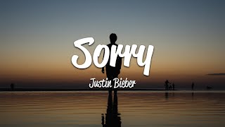 Justin Bieber  Sorry Lyrics [upl. by Llirred]