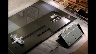 LG OLED 65 CX TV  Base Assembly [upl. by Savinirs]