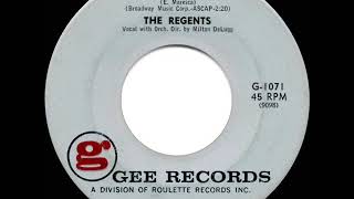 1961 HITS ARCHIVE Runaround  Regents [upl. by Tammi]