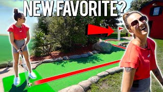 Elisha LOVES This Mini Golf Course [upl. by Eynenihc642]