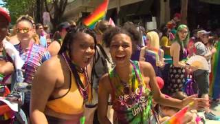 Highlights of Seattle Pride Parade [upl. by Herrod146]