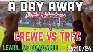 Crewe Alexandra vs Tranmere Rovers  A Day Away [upl. by Dwight]