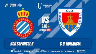 FULL MATCH  RCD Espanyol B  C D Numancia [upl. by Akkimat]